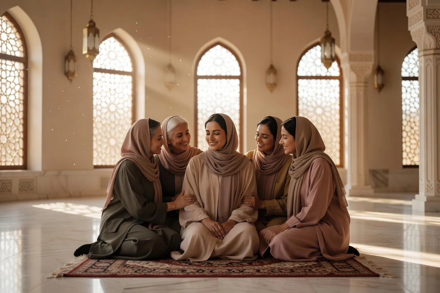 Cérémonie de Shahada à la mosquée