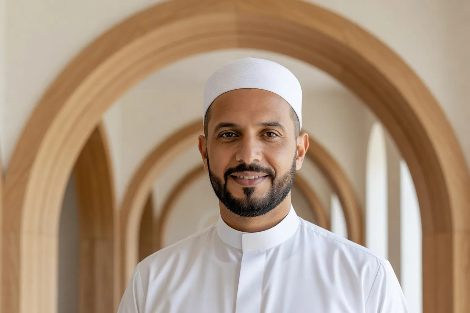 Portrait de l'imam Tariq Bensalem, médiateur familial à Marseille